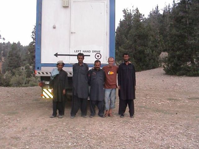 Polizeicheckpoint auf 3000 m.ü.M. (Pakistan)